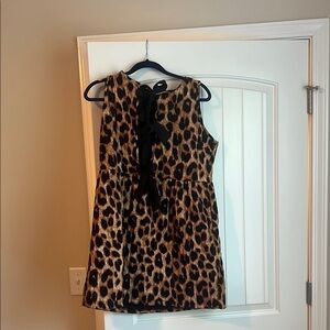 TALULAH Black and Brown Sleeveless Mini Sundress